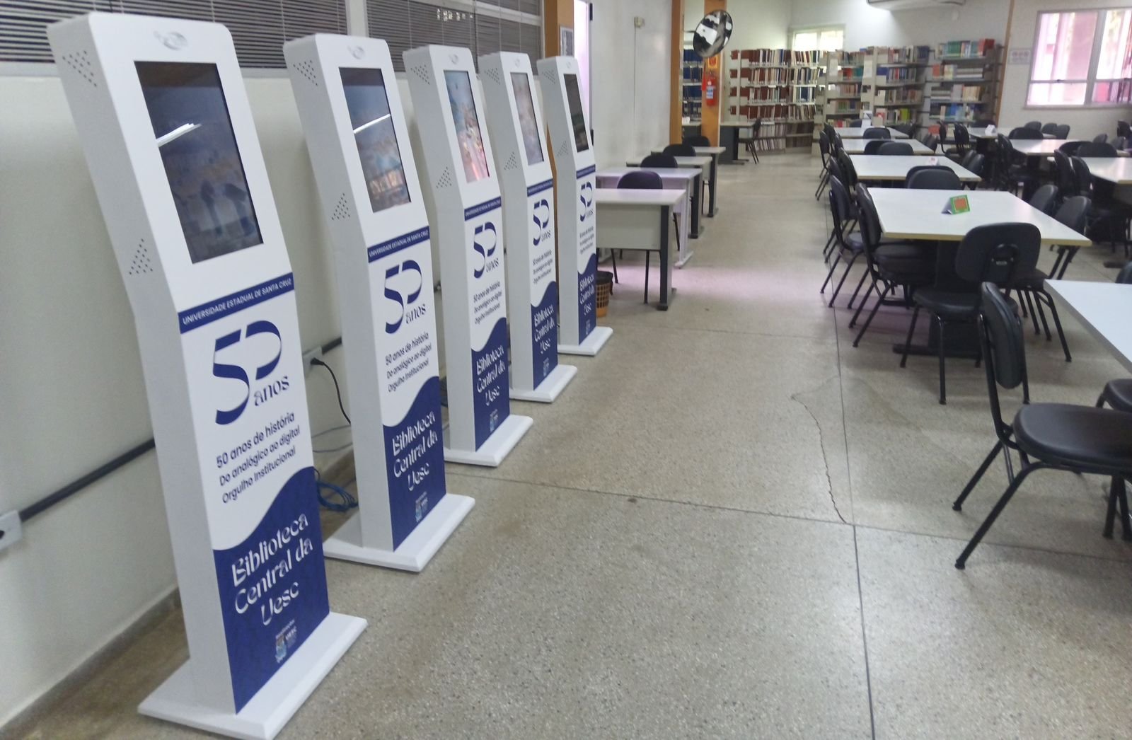 UESC comemora meio século da Biblioteca Central, patrimônio da educação baiana