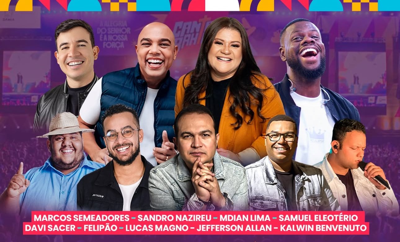 Segundo dia do Canta Bahia Ilhéus promete emoção e grandes nomes da música gospel