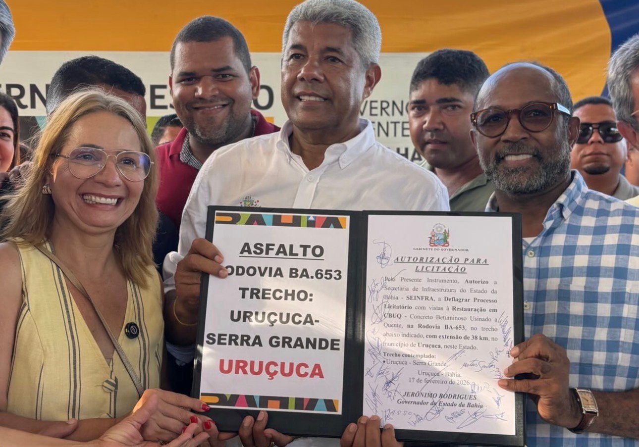 Ao lado de Jerônimo, Bebeto Galvão reforça compromisso com o desenvolvimento de Uruçuca e Serra Grande