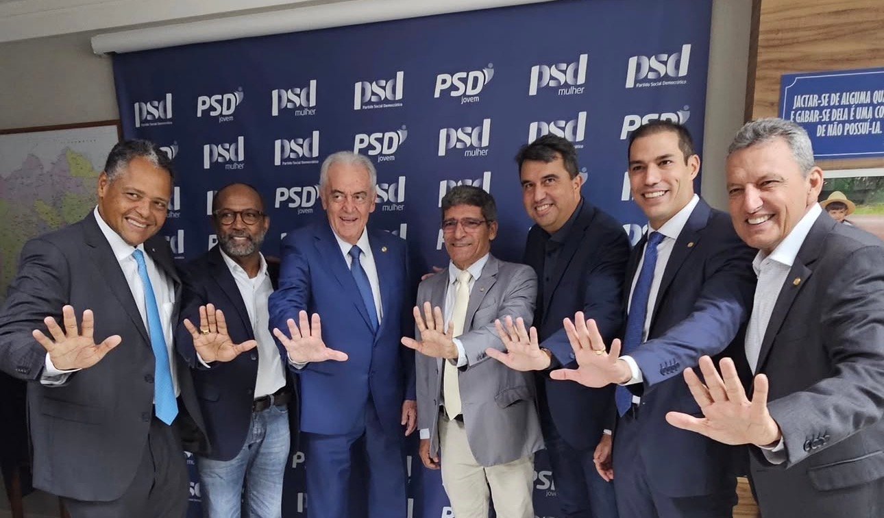 PSD se fortalece na Bahia com filiação de Bebeto Galvão e novos nomes da política estadual