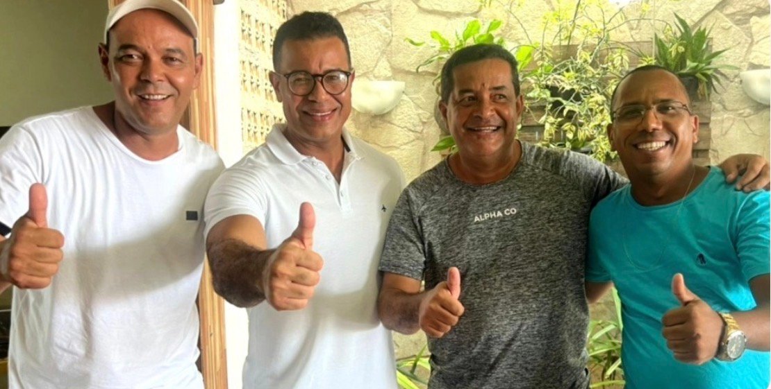 FORÇA POLÍTICA‼️Silva Neto ganha apoio do ex-prefeito de Santa Bárbara, Nilton César