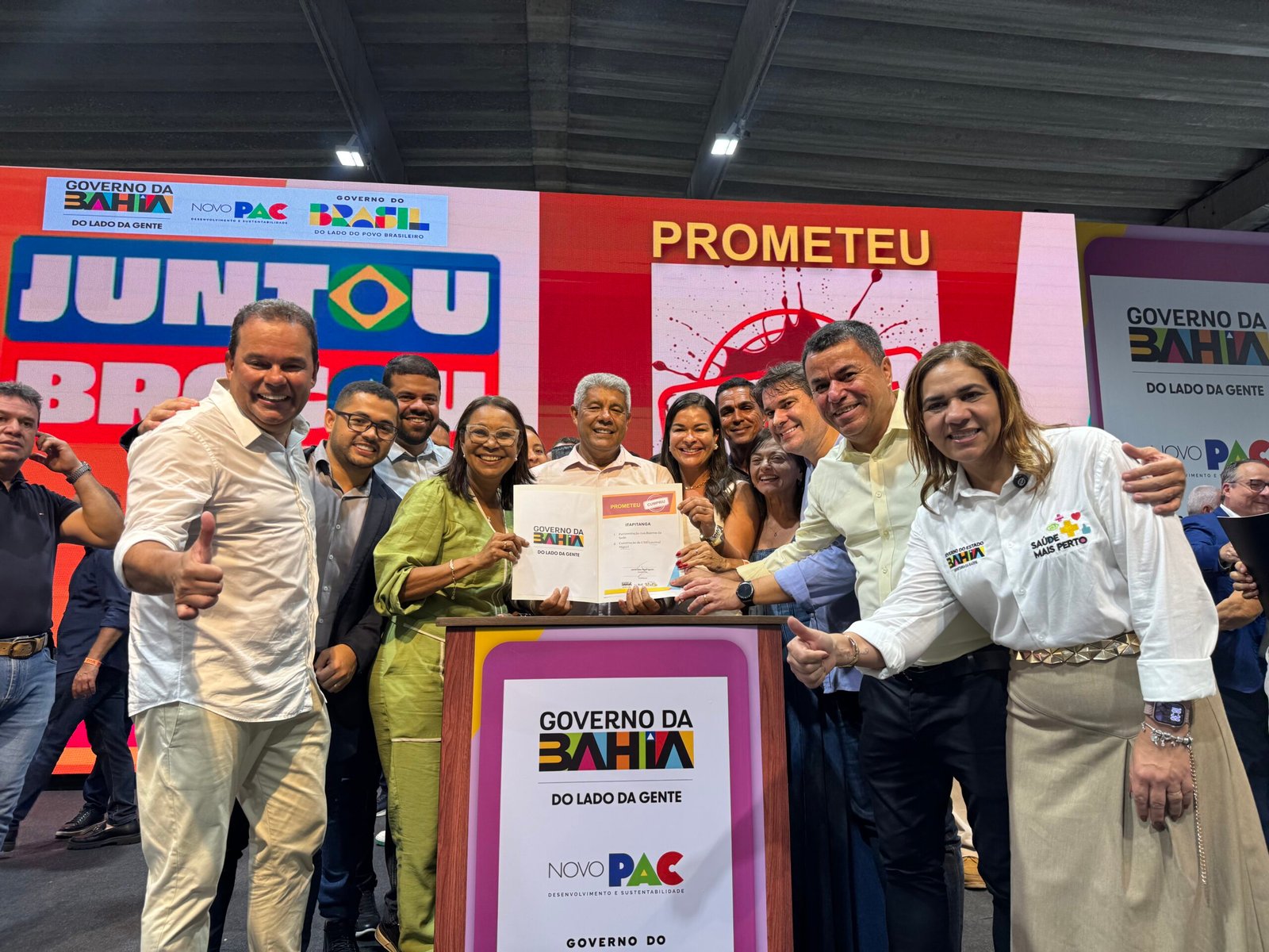 ALTA APROVAÇÃO‼️Gestão Glis Dórea anuncia obras para bairros e nova UBS