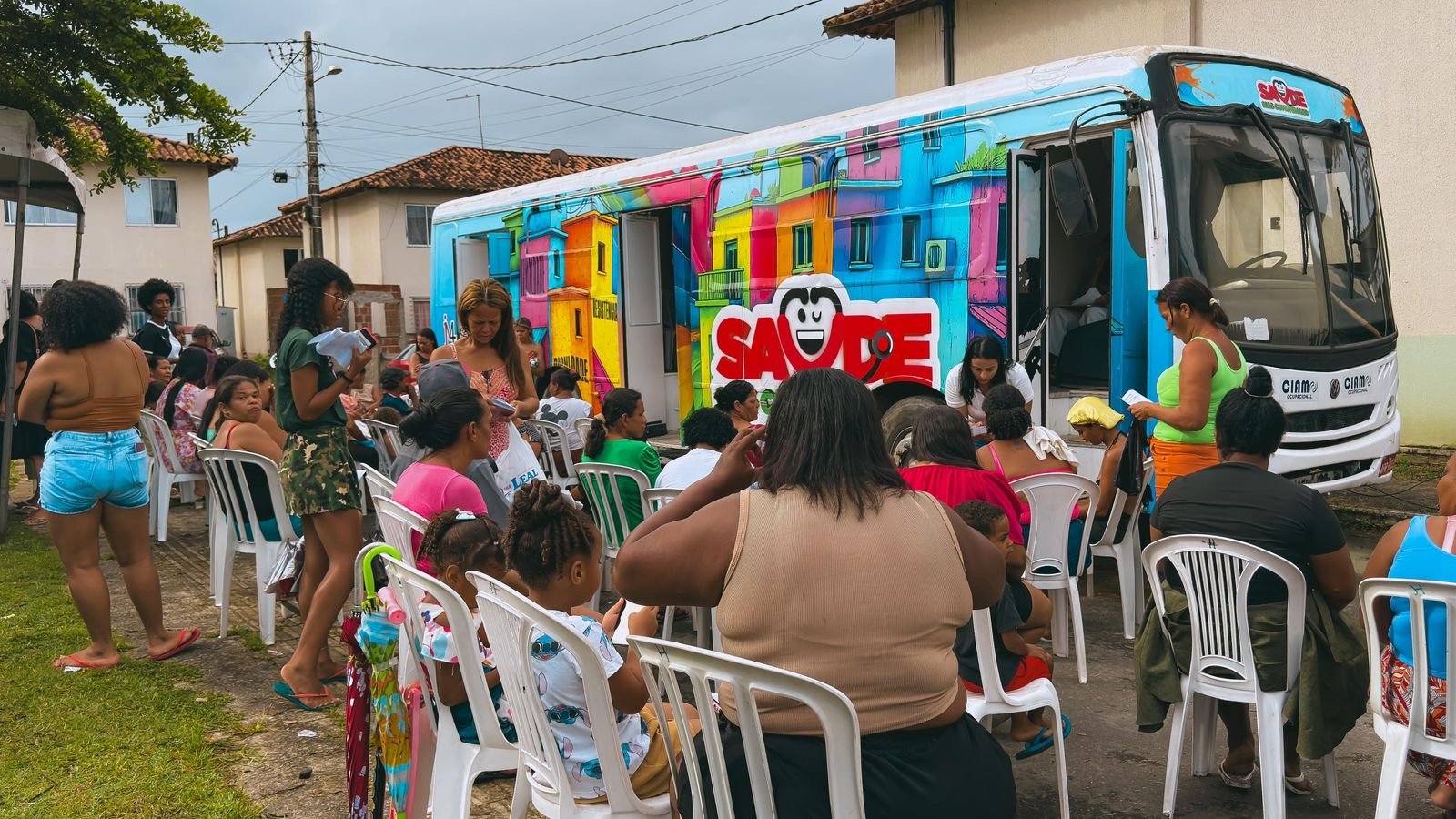 Saúde nas Comunidades leva atendimento médico e cidadania ao Bairro Santo Antônio em Itabuna