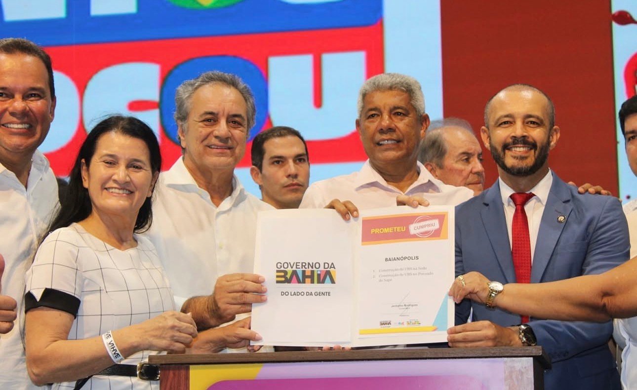 MUDANÇA POLÍTICA‼️Prefeito de Baianópolis, Weube Febronio rompe com ACM Neto e se aproxima de Jerônimo Rodrigues