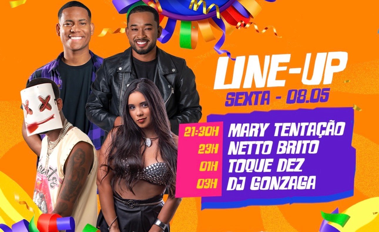 MICA FOLIA 2026‼️Sexta-feira terá grandes nomes e promete lotar Santa Luzia