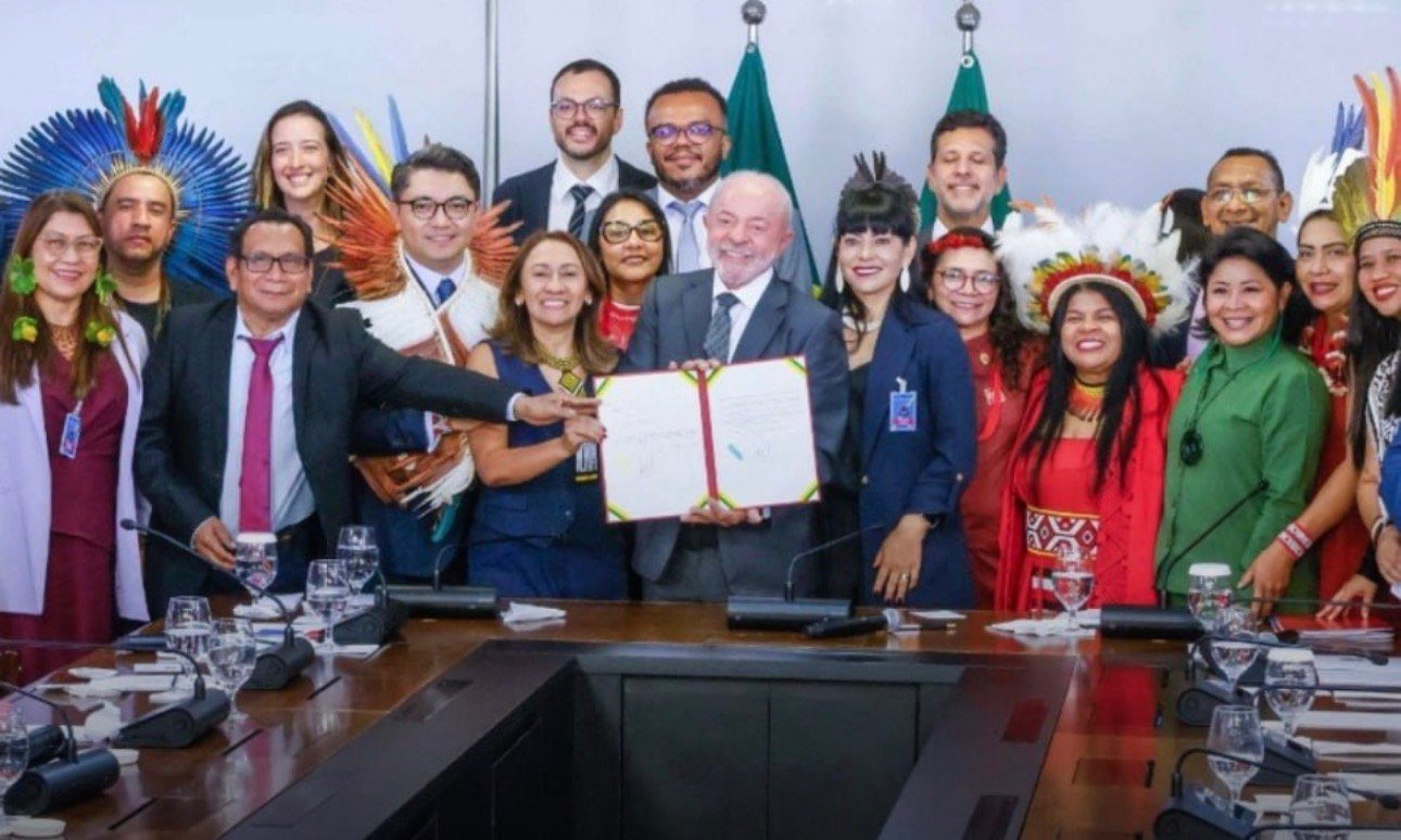 HISTÓRICO‼️Presidente Lula sanciona lei que cria a Universidade Federal Indígena