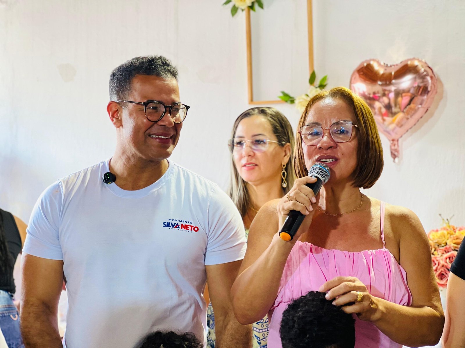 FORÇA EM ASCENSÃO‼️Pré-candidatura de Silva Neto cresce com adesão da secretária Neinha em Feira de Santana