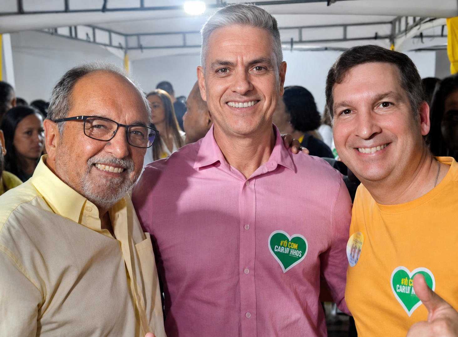 Lançamento da pré-candidatura de Carlinhos Sobral mobiliza Itapetinga e reforça parceria com Dr. Isaac Nery