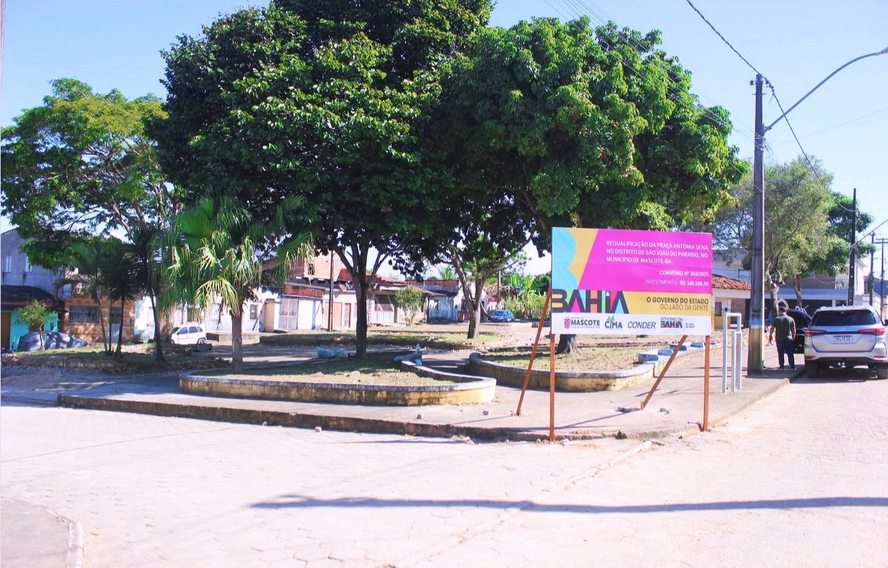 SÃO JOÃO DO PARAÍSO‼️Tião Moreira e Jerônimo Rodrigues anunciam requalificação da Praça Antônia Sena