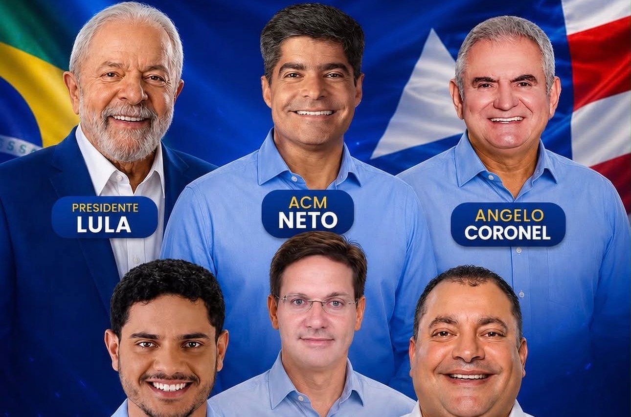LULA OU ACM NETO⁉️Card de ex-prefeito de Jacobina expõe alianças cruzadas e repercute na Bahia