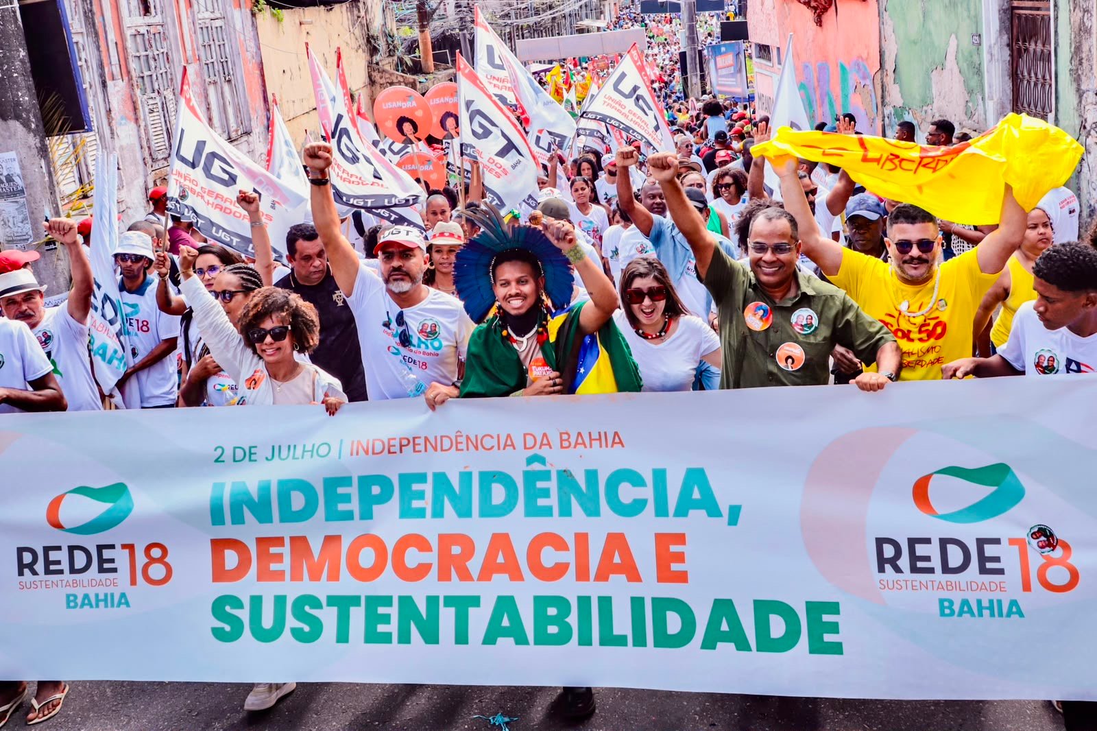 Magno Lavigne destaca legado do 2 de Julho e defende construção de uma Bahia com mais oportunidades