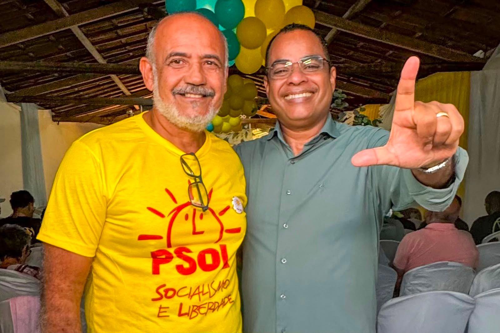 Magno Lavigne fortalece projeto político no interior da Bahia ao lado de Mestre Carlinhos em Senhor do Bonfim
