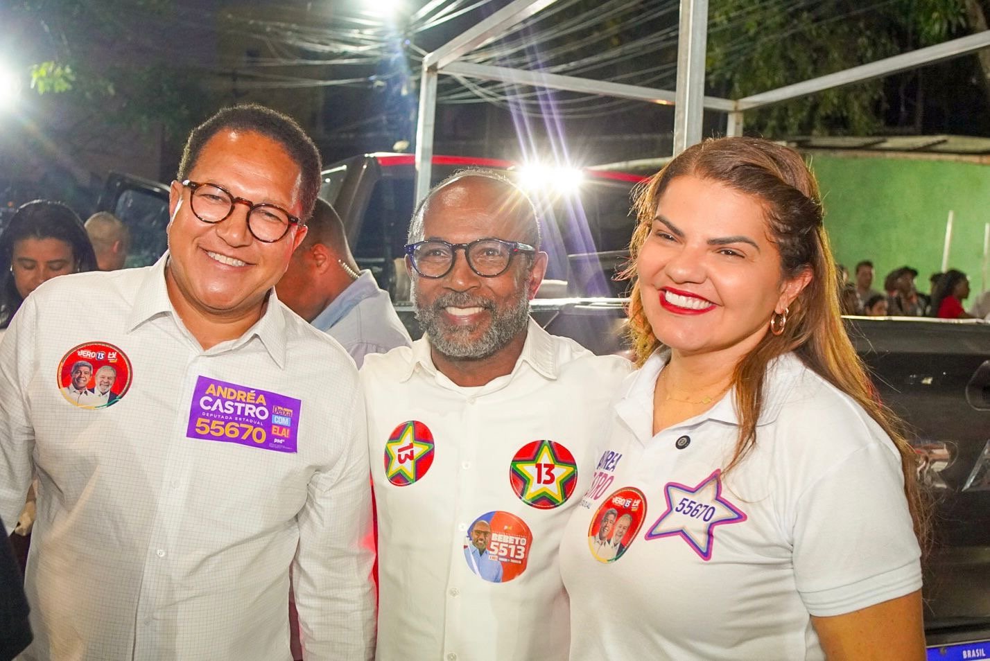 Bebeto Galvão mostra força política ao lado de Lula em caminhada na Liberdade
