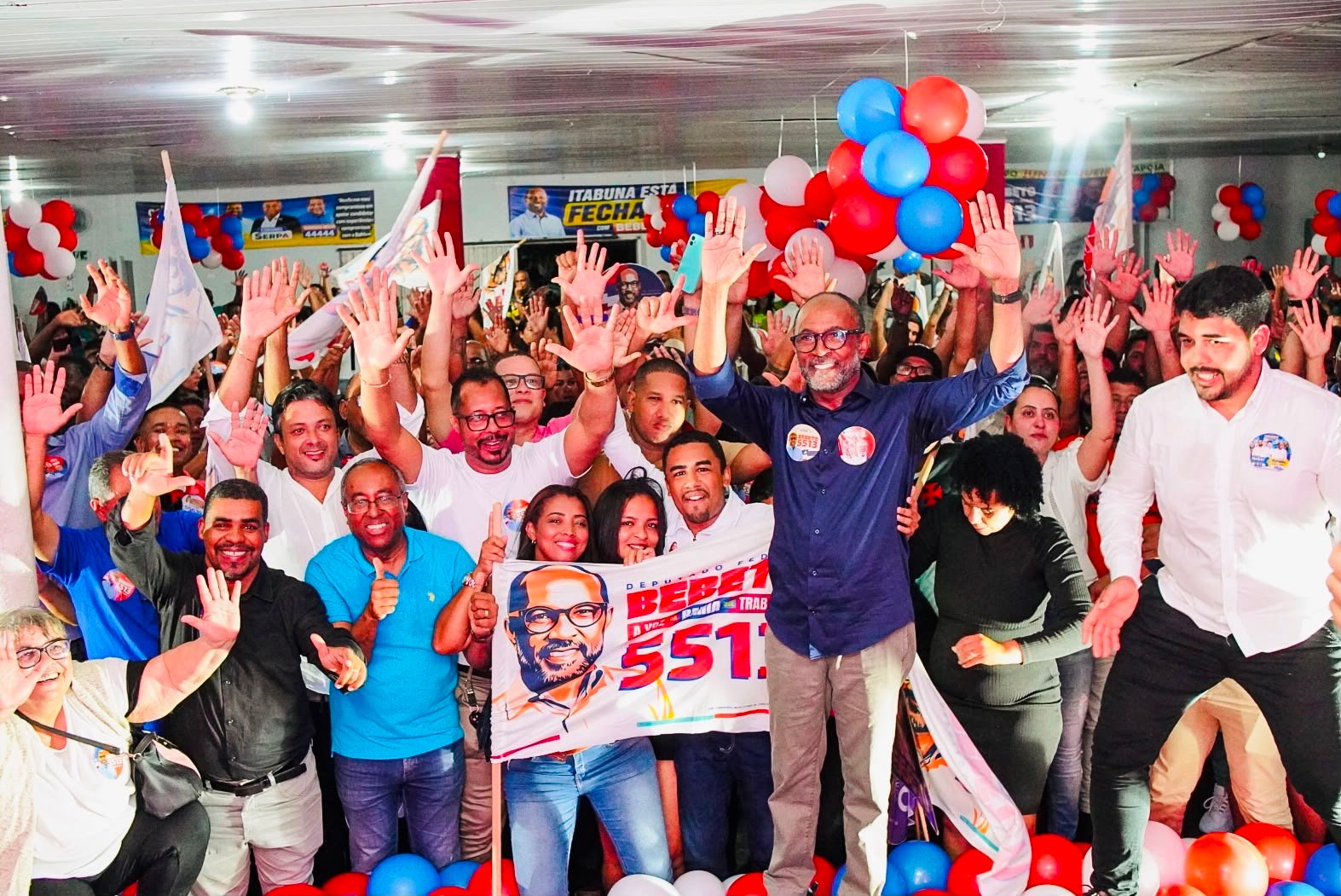 GRANDE ATO‼️Bebeto Galvão mostra força política e reúne cerca de 1.200 apoiadores em Itabuna