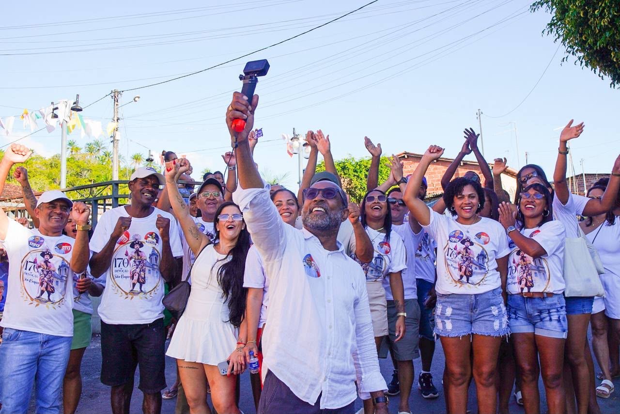 Bebeto dá largada à campanha para deputado federal com agenda no Recôncavo Baiano