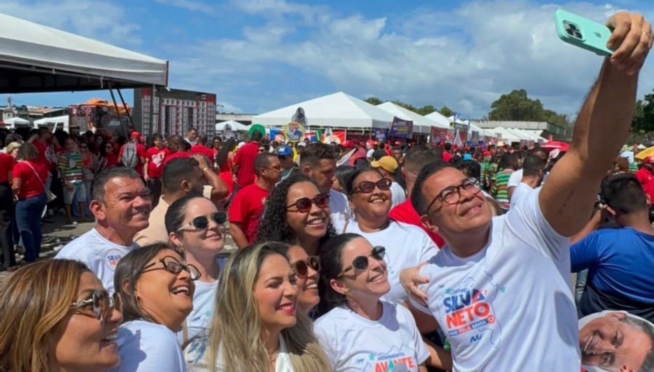 PROTAGONISMO‼️Silva Neto mostra força, arrasta lideranças e chega ainda mais forte à reta final da campanha