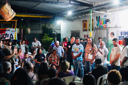 Bebeto Galvão mostra força política e reúne mais de 20 comunidades em Salvador