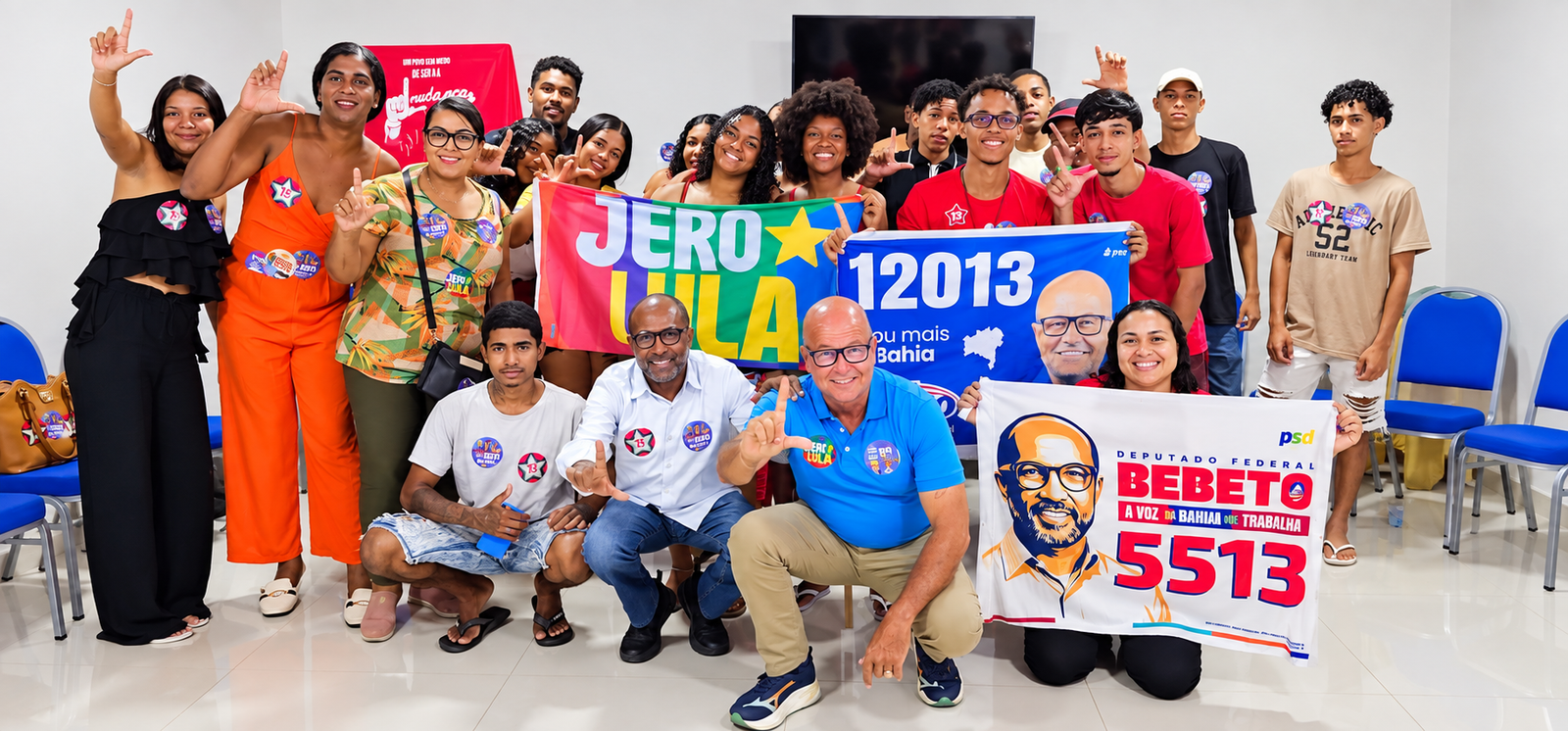Bebeto Galvão e Gazo reforçam parceria política em Xique-Xique com diálogo com jovens, mulheres e famílias atípicas