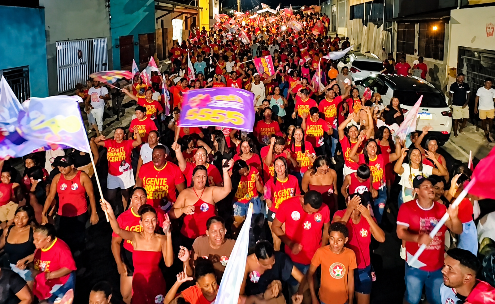 Em apoio a Jerônimo, Glis Dórea reúne multidão e mostra força política em Itapitanga