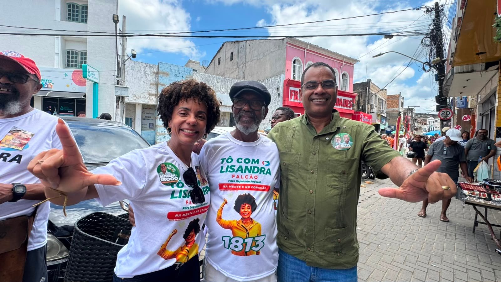 Magno Lavigne critica desigualdade de recursos e defende Lisandra em Santo Amaro