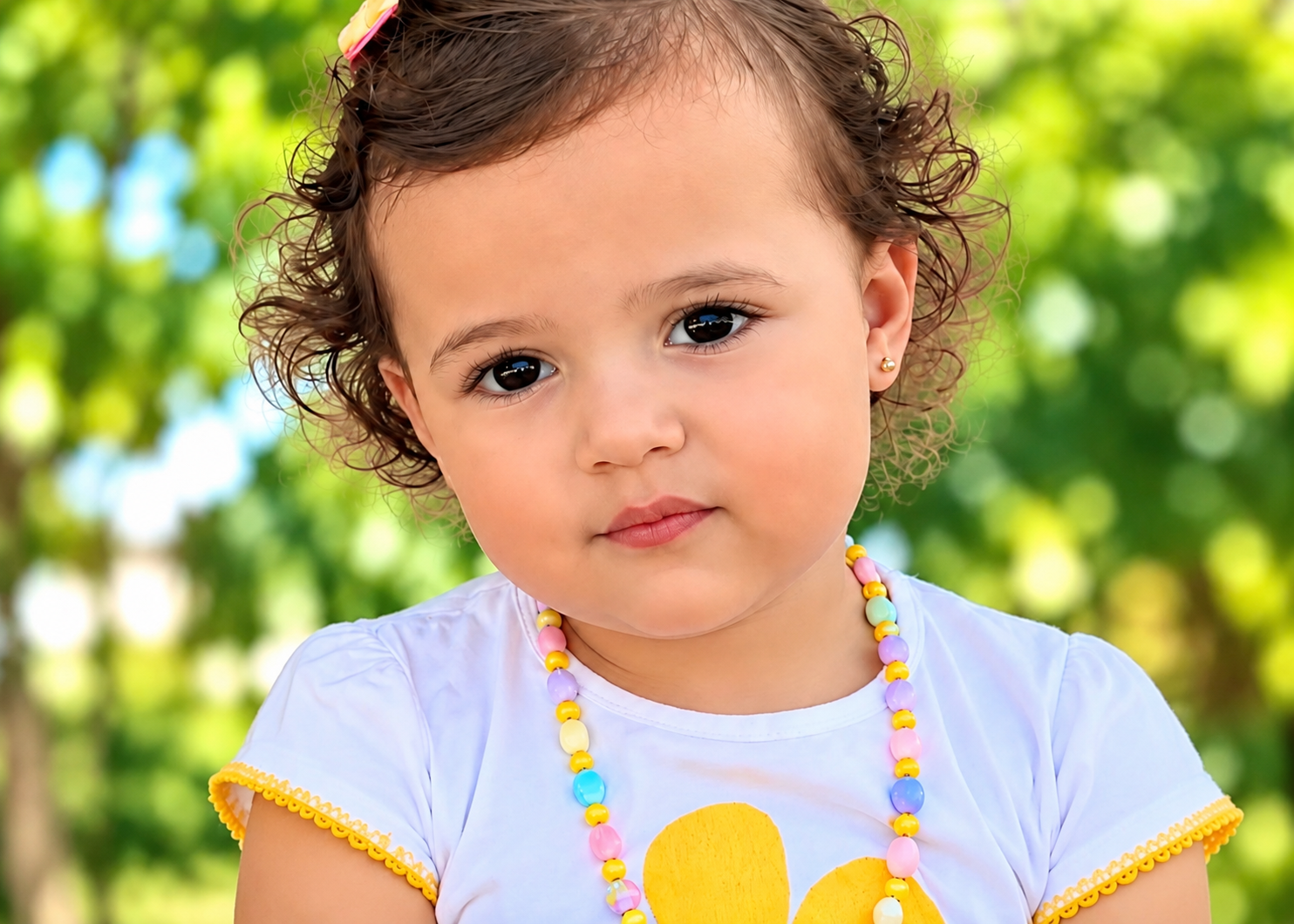 Pequena Ivana Andrade, de apenas 2 anos, morre após lutar contra a leucemia em Ilhéus