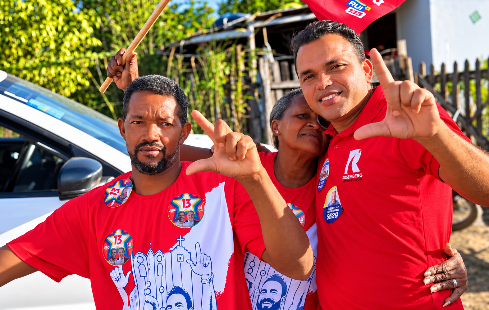 PRIMEIRO SUPLENTE‼️William Pacheco reúne apoiadores e marca presença em grande arrastão em Itaju do Colônia