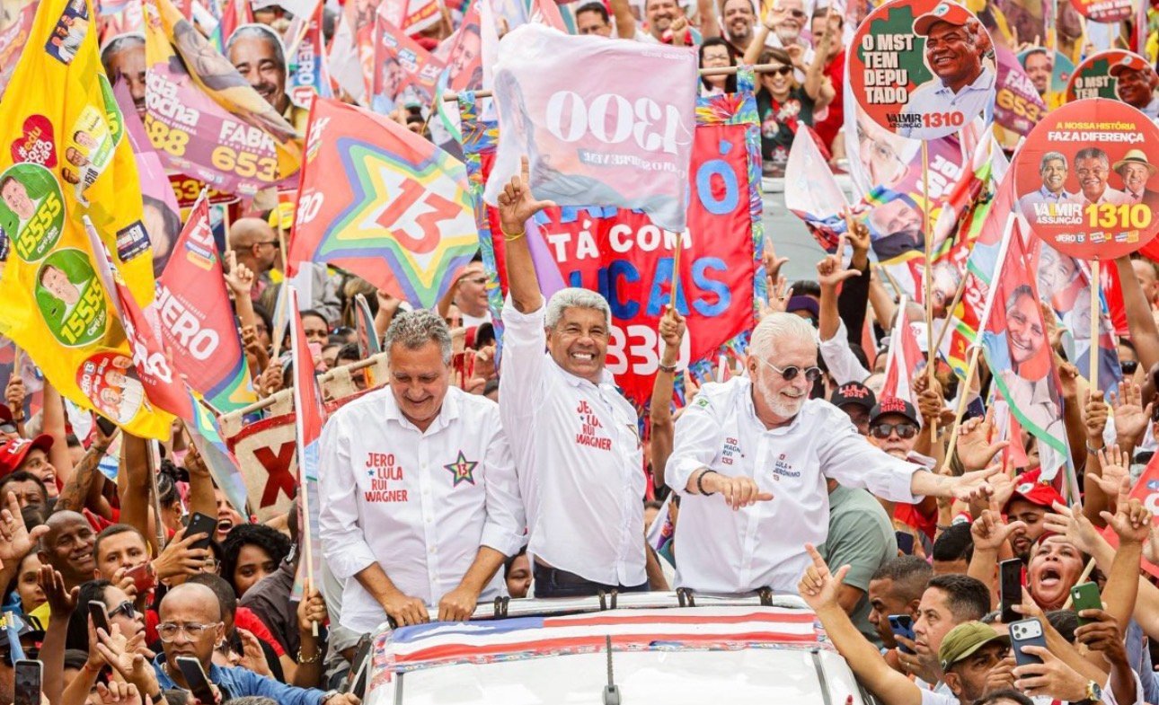 GRANDE MOBILIZAÇÃO‼️Jerônimo reúne 30 mil pessoas em grande caminhada e movimenta Vitória da Conquista