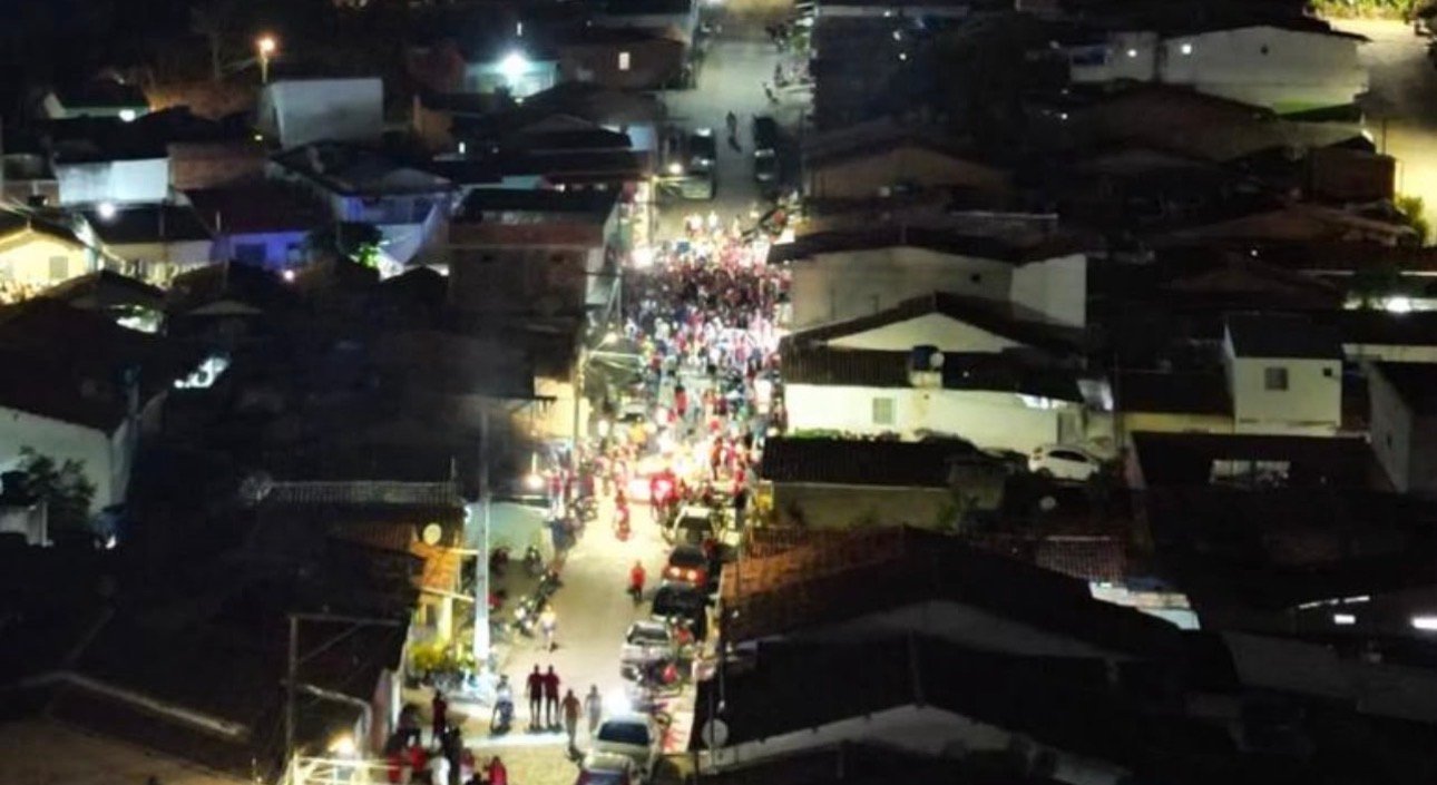 Evento de Salomão e Marcos Galvão chama atenção pela baixa presença de público em Ibicuí
